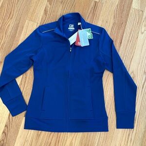 NWT Cutter & Buck CB WeatherTec track jacket